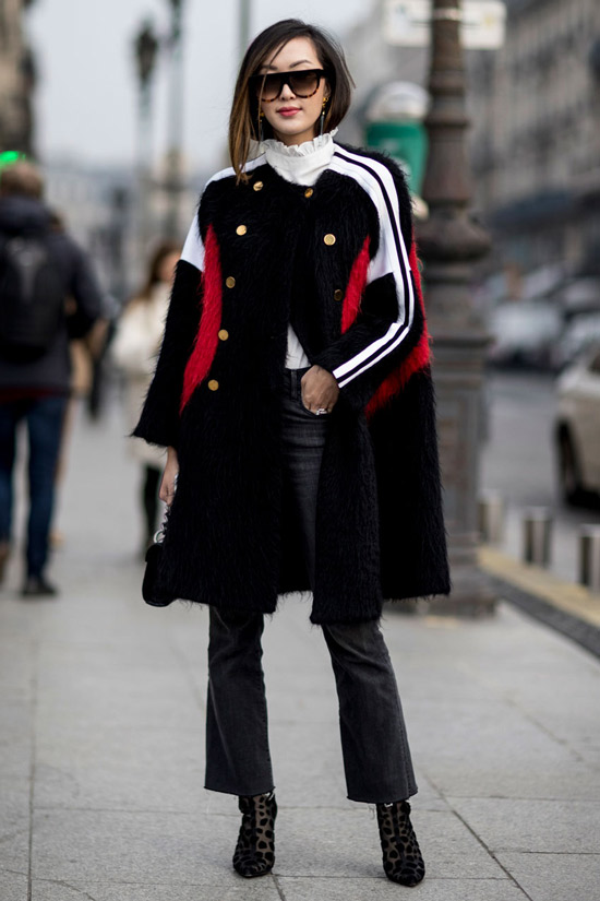 Winter street style from Paris Haute Couture Week | Elle Canada