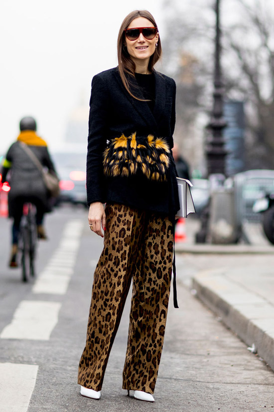 Winter street style from Paris Haute Couture Week | Elle Canada