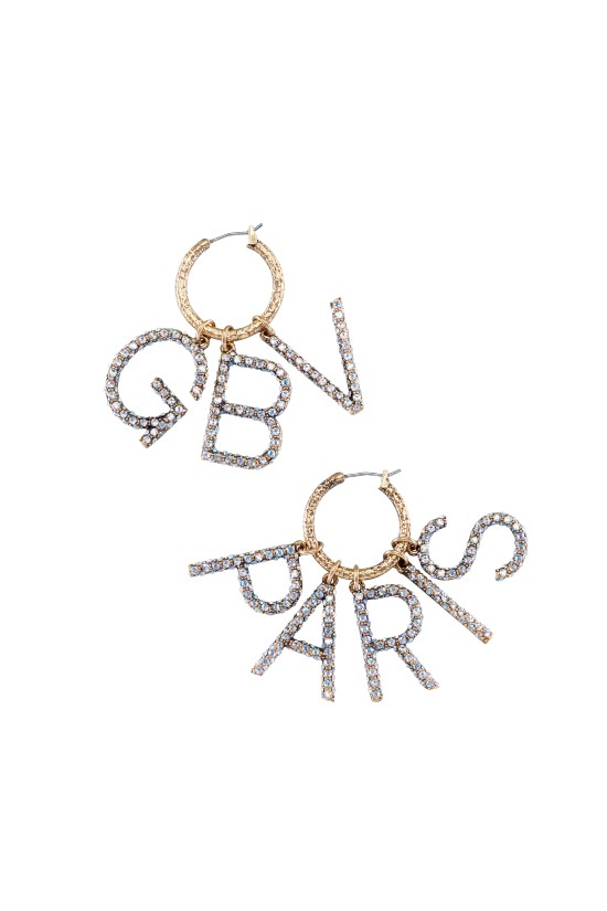 6. Lettere Earrings 