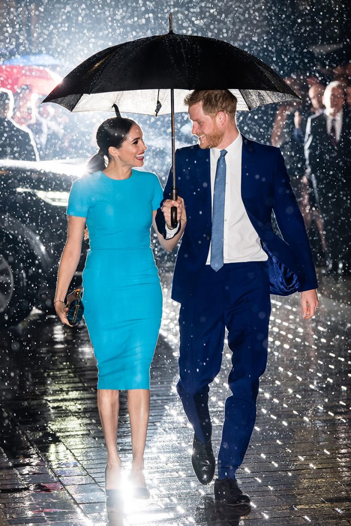 Prince Harry and Meghan Markle at the Endeavour Fund Awards.