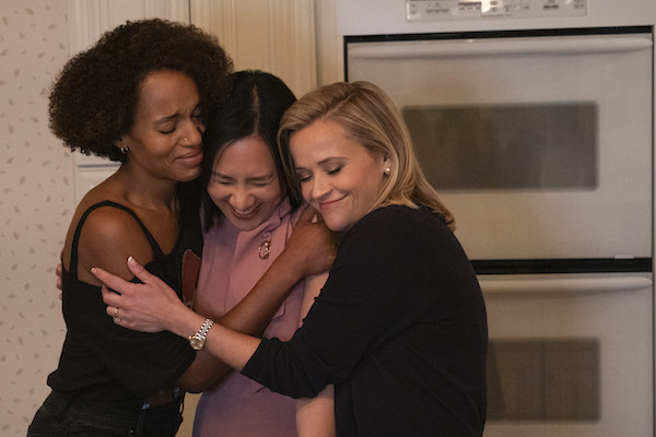 Kerry Washington, Celeste Ng and Reese Witherspoon.