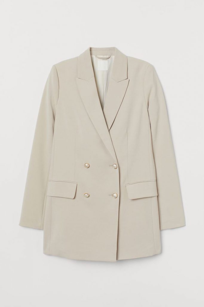 BLAZER IN POLYESTER, VISCOSE AND ELASTANE, H&M CONSCIOUS