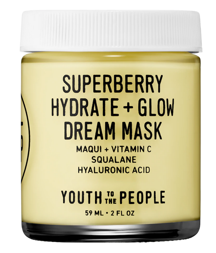Youth To The People Superberry Hydrate + Glow Dream Mask with Vitamin C