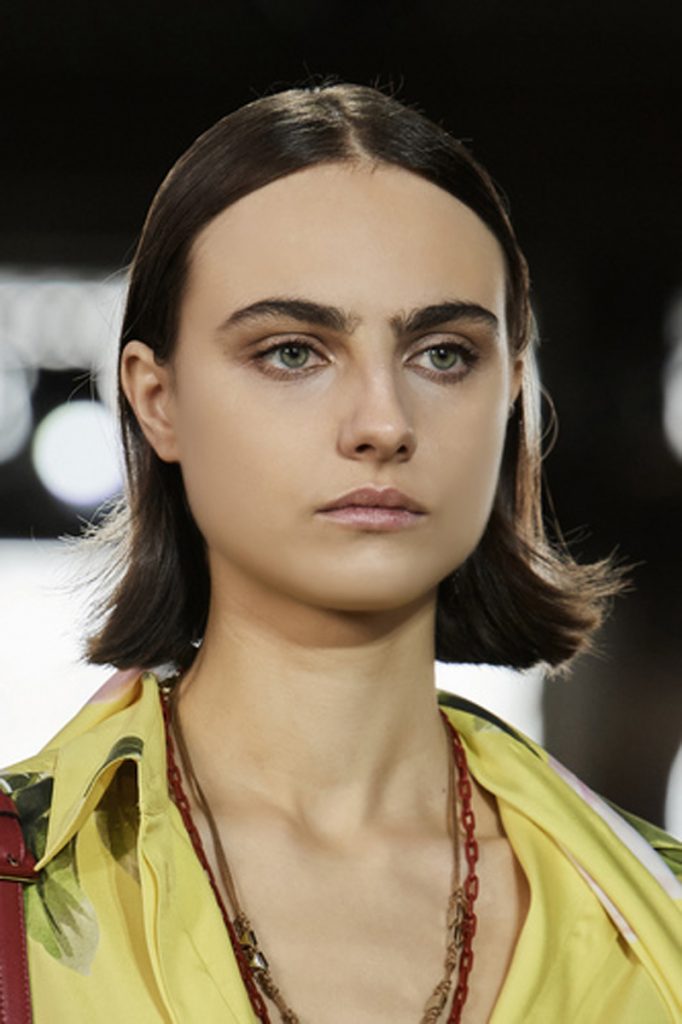 SS21 Hair Trend: Hip To Be Square (Valentino)