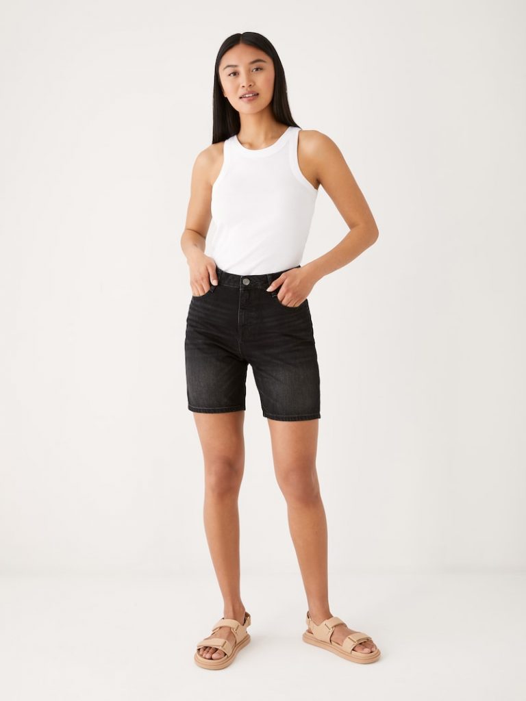 ELLE TOP: Trendy Denim Shorts for Summer 2021