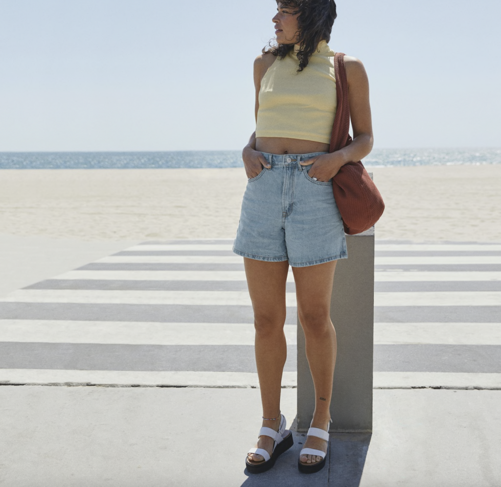 ELLE TOP: Trendy Denim Shorts for Summer 2021