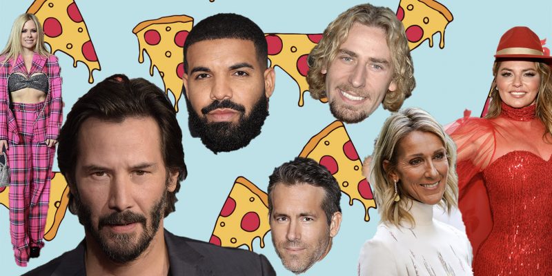 Celebrities-Pizzas