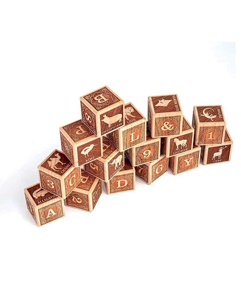 Chock-a-Block: 11 wooden toys for children