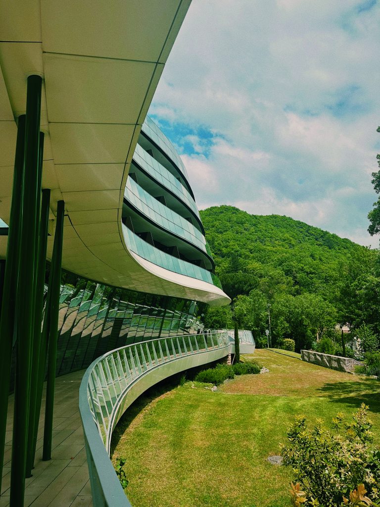 THE AVÈNE HYDROTHERAPY CENTRE AT THE FOOT OF THE CÉVENNES MOUNTAINS