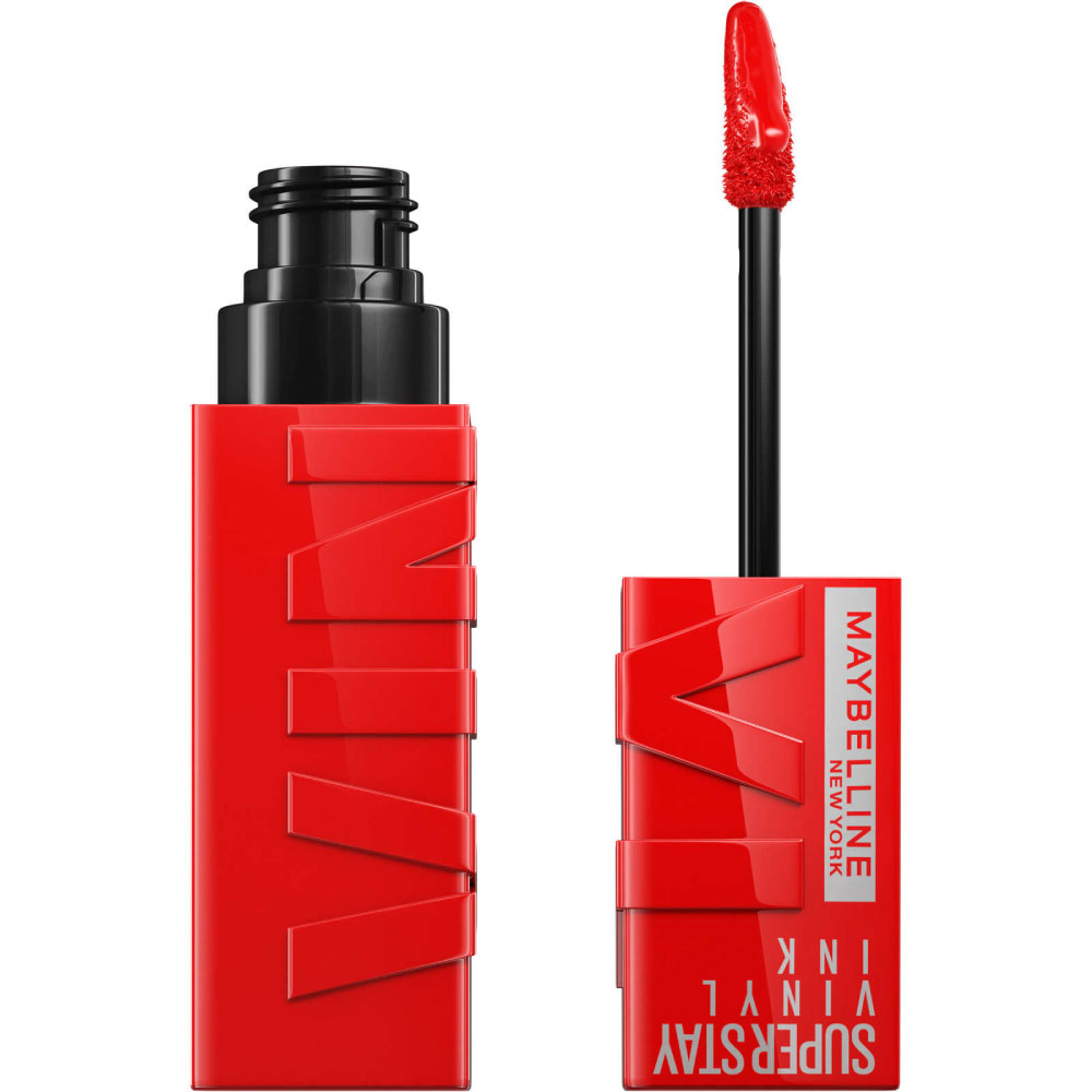 Maybelline SuperStay Vinyl Ink liquid lipstick in Red Hot