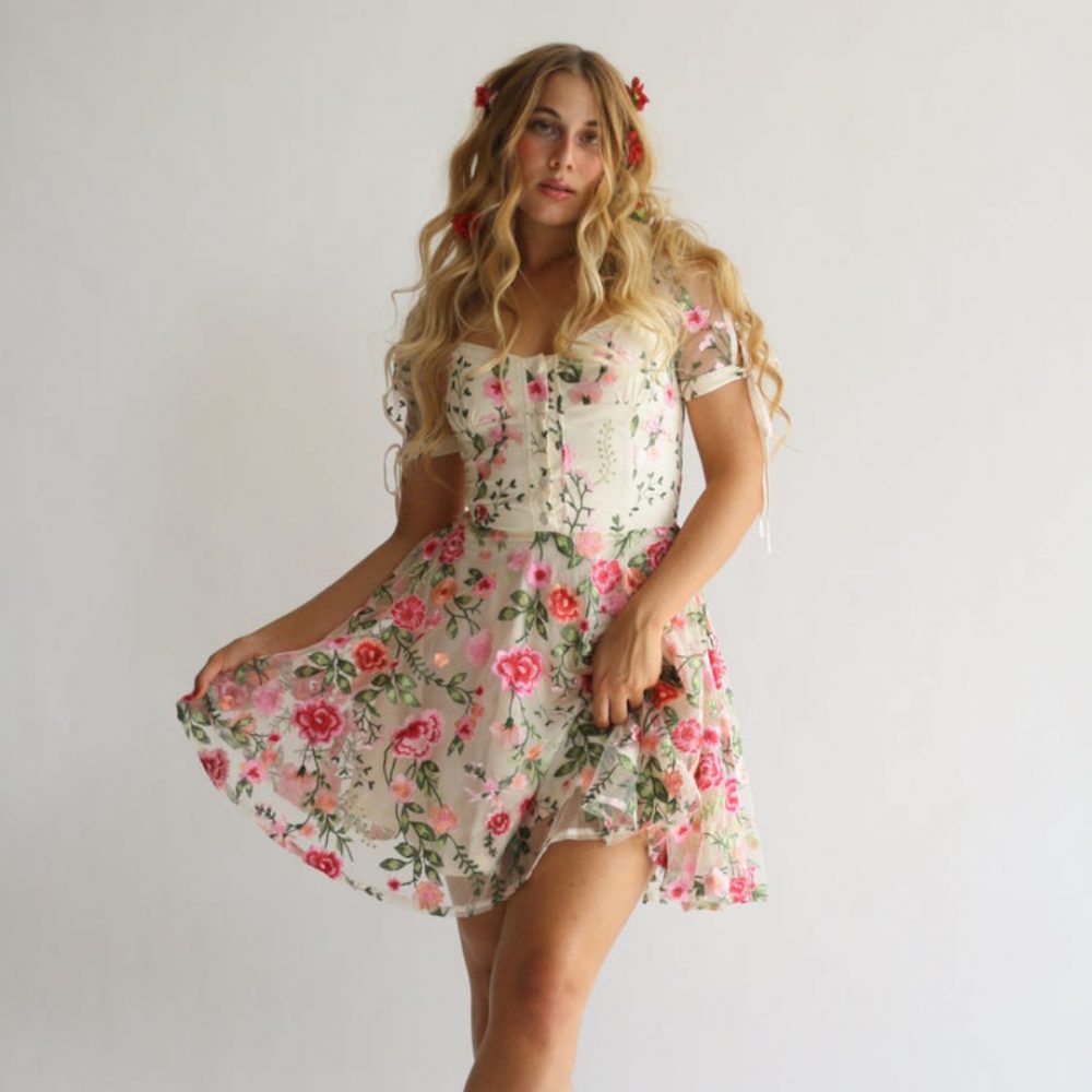 Persephone Dress, Wild Rose and Sparrow