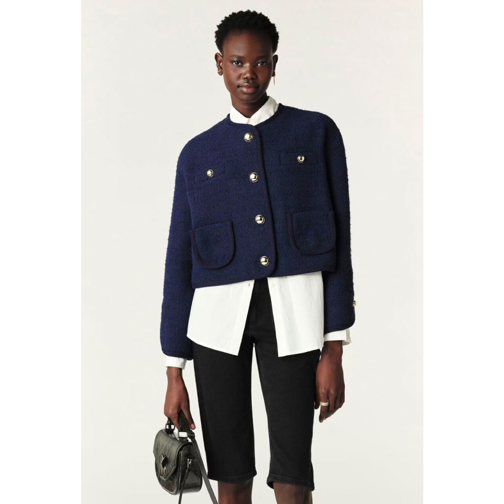 Ba&sh Brittany Jacket with Patch Pockets