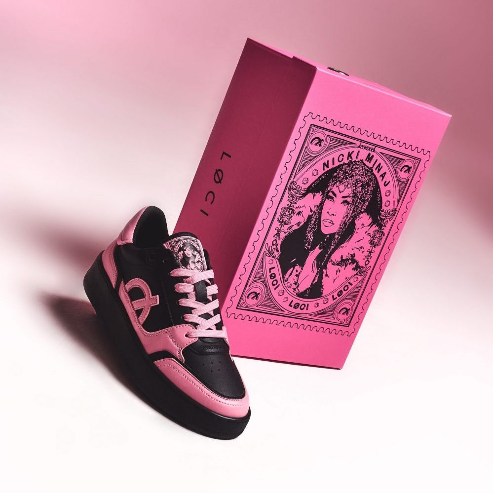 Nicki Minaj sneaker collection with LØCI.